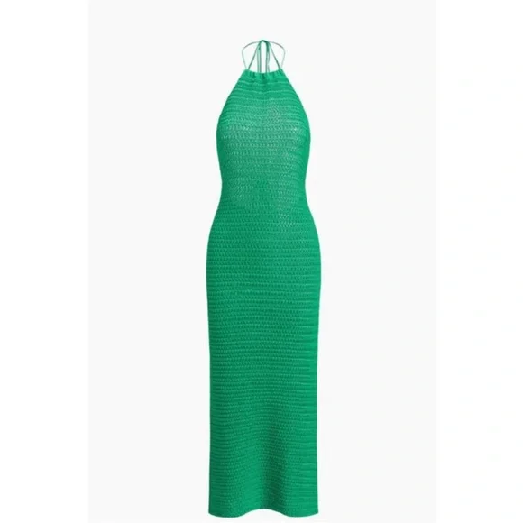 commense green dress Grace Cotton Dress